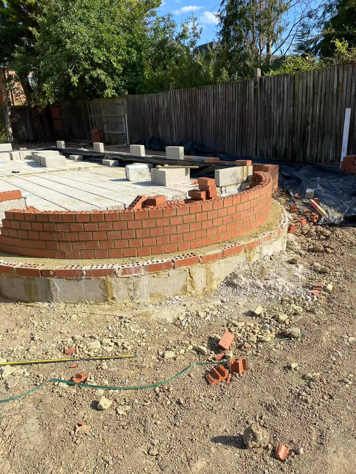 Professional Wall Construction & Masonry Works