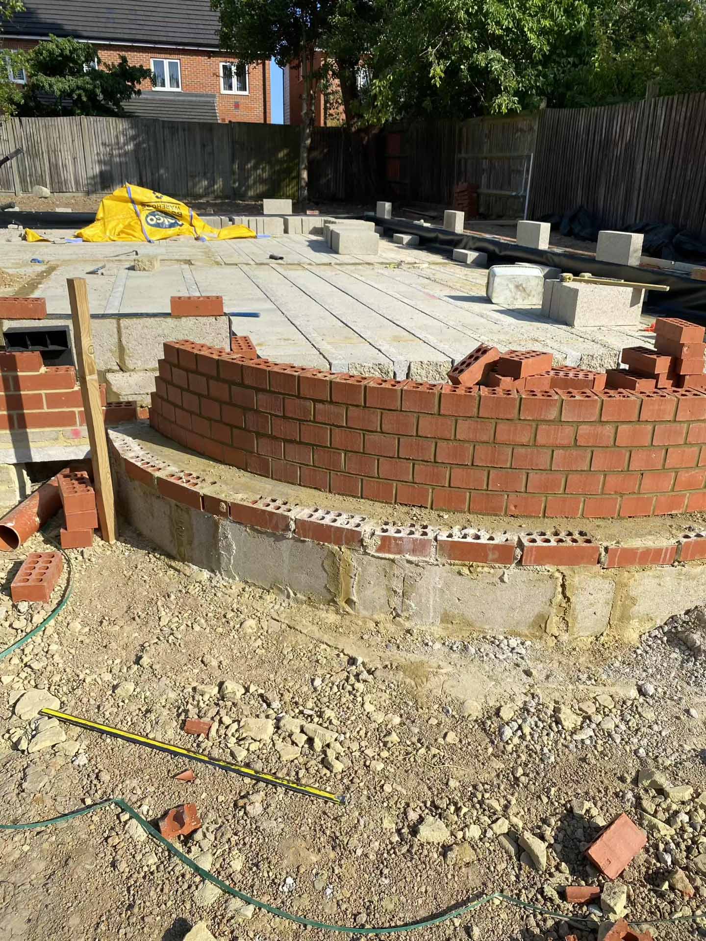 Professional Wall Construction & Masonry Works