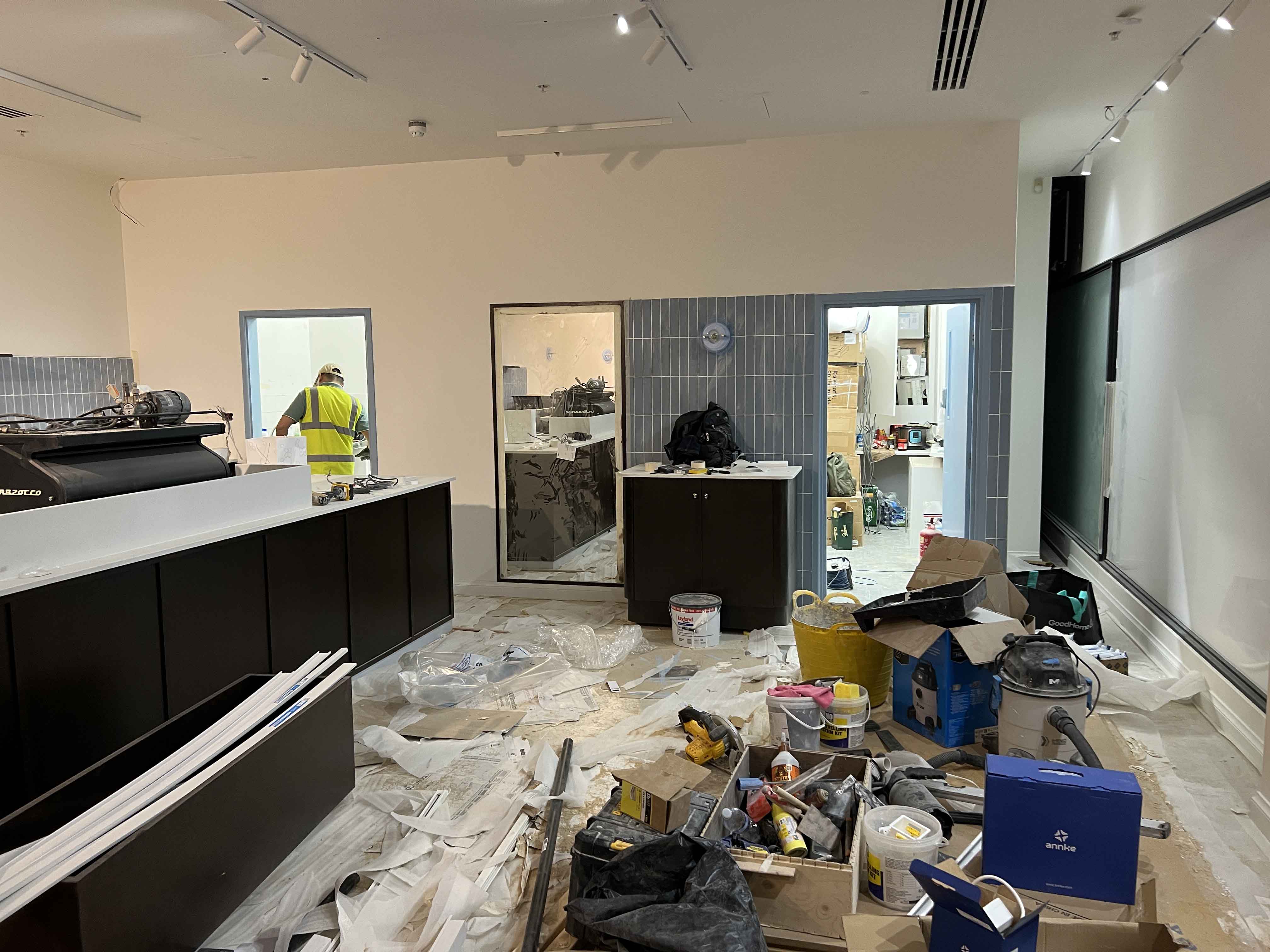 Shop renovation
